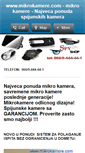 Mobile Screenshot of mikrokamere.com